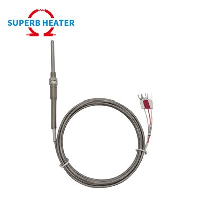 Sensore di temperatura con resistenza termica al platino PT100 con sonda impermeabile